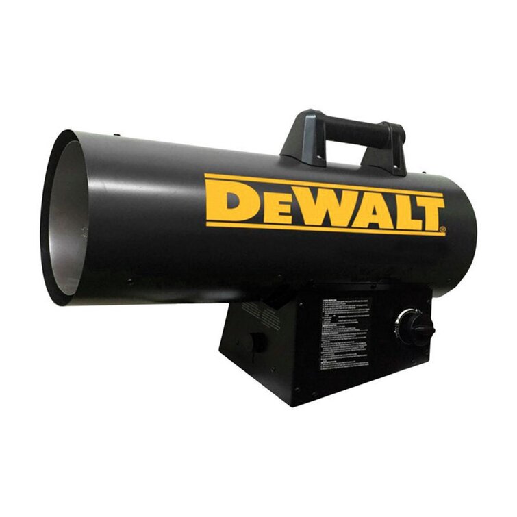 DeWalt 125000 BTU Propane High Efficiency Utility Space Heater